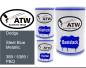Preview: Dodge, Steel Blue Metallic, 389 / 5389 / PBQ: 500ml Lackdose + 500ml Klarlack + 250ml Härter - Set, von ATW Autoteile West.